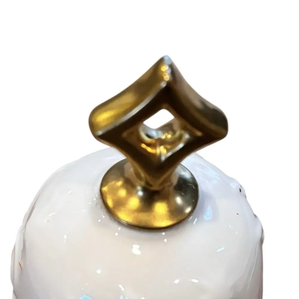 Vintage 1985 Lenox Christmas Bell Angel Ornament 24kt Gold Trim